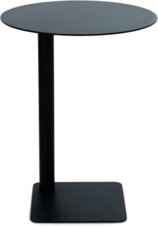 Spinder SUNNY 50 Moderner Stahl Beistelltisch, Schwarz