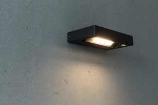 Heitronic 37425 LED Wandleuchte Cordoba anthrazit 3000K Lichtrichtung einstellbar