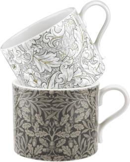Spode PUMC8726-XG William Morris Junggesellenabschied Knopf und Eichel, 2er-Set, keramik