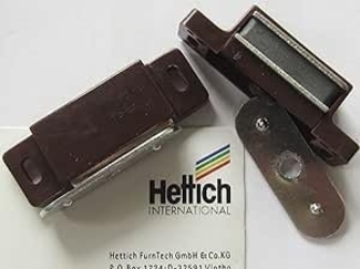 Hettich Zierhaken 35 x 42 x 23 mm Zinkdruckguss braun - 2 Stück