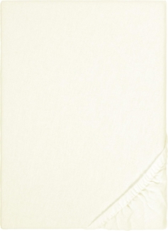 biberna Feinbiber-Stretch-Spannbetttuch 0002542, natur, 1x 90x190 cm - 100x200 cm