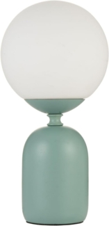 Pauleen 48327 Tischleuchte Glowing Charm E14 max. 20W Grün, Weiß Keramik