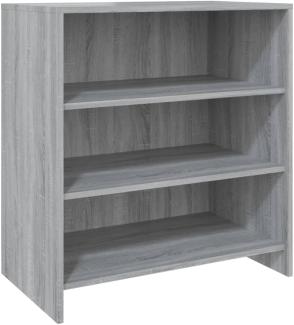 vidaXL Sideboard Grau Sonoma 70x40,5x75 cm Holzwerkstoff 813009