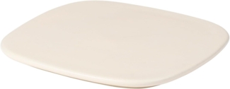 Broste Copenhagen Vils Off White Servierteller 15x15 cm