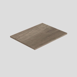 Baikal Arbeitsplatte aus Holz für Badezimmer, aus Melamin, 16 mm, Tischplatte, Verschiedene Ausführungen und Größen, kombinierbar mit jedem modularen Möbelstück der Marke