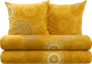 Erwin Müller Bettwäsche Bettwäsche Sparpaket 4-tlg, Biber, Edelflanell Ornamente