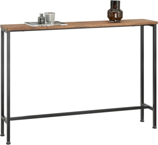Konsolentisch Holzwerkstoff Metall Vintage FSB19-XL-N