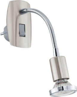 Eglo STECKDOSENSPOT GU10 2,5W NI-MT (92933 MINI 4 LED +LM)