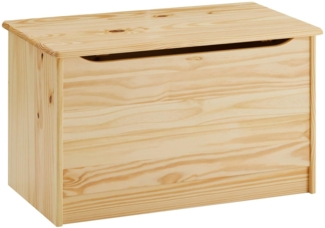 IDIMEX Spielzeugtruhe HANNAH (Set), Spielzeugtruhe Kiste Aufbewahrungsbox Kindermöbel Kiefer massiv Truhe
