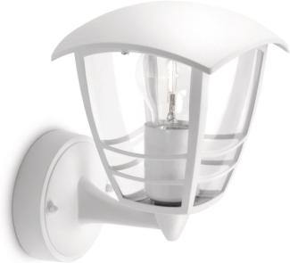 Philips Creek wall lantern white 1x60W 230V