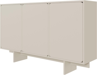 Selsey 'Wuwu' Sideboard 3-türig greige ca. 88 x 150 x 35 cm