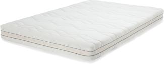 Amazon Basics Extra-Komfort-Memoryschaum-Matratze mit 7 Zonen, Medium (H3) - 160x200 cm