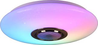 Deckenleuchte MUSICA Deckenlampe Lampe LED Bluetooth Lautsprecher Farbwechsler ca. 41 cm