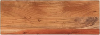 vidaXL Tischplatte 80x40x2,5 cm Rechteckig Massivholz Akazie 370906