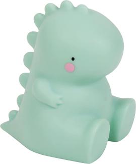 A Little Lovely Company Nachtlicht Star Mädchen 14,5 Cm Pvc: nachtlicht T-Rex 12,5 cm PVC grün (592690)