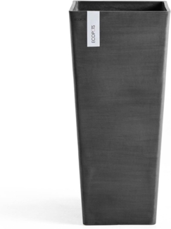 ECOPOTS Blumentopf ROTTERDAM HIGH Dark Grey, BxTxH: 32x32x70 cm