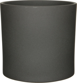 Mica Decorations Blumentopf Keramik Era Ø 32,5 x 31 cm dunkel grau