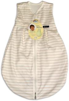Alvi Mäxchen light Sommer Schlafsack Blockstreifen beige