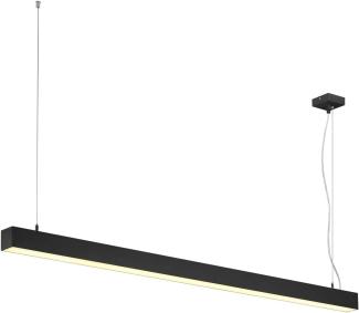 SLV No. 1001309 Q-LINE DALI SINGLE LED Pendelleuchte dimmbar 1500mm schwarz