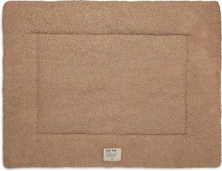 Jollein Boucle Laufstallteppich 80 x 100 cm Biscuit Braun