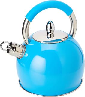 Premier Haushalt Whistling Kettle, 2,4 Liter - Blau