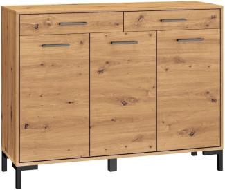 Kommode NEVIO Sideboard 120cm 3-türig