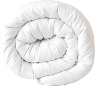 Good Nite Bettdecke Ganzjahresdecke 200x200 cm 4 Jahreszeiten Bettdecken Mikrofaser Daunendecke Ssteppdecke für Vierjahreszeiten Weiß (200x200 cm)