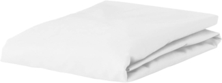 Essenza Spannbettlaken Premium Percale, Perkal, Gummizug: rundum, (1 Stück), Uni Baumwollperkal