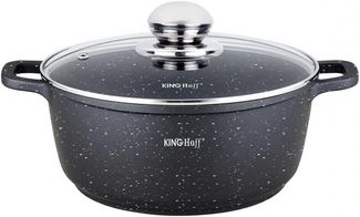 KingHoff KINGHOFF MARBLE CASSEROLE 22cm KH-1594 3.3L