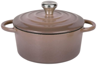 Küchenprofi Mini-Cocotte Rund 10 cm Taupe Provence