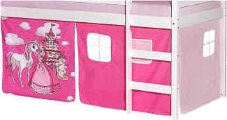 Idimex 'Prinzessin Schloss' Bettvorhang pink/rosa