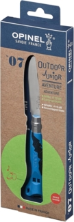 Opinel Outdoor Junior No. 07 Taschenmesser mit Pfeife blau