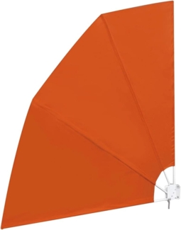 vidaXL Faltbarer Balkonfächer Terracotta-Rot 210×210 cm 41579