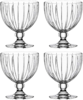 Spiegelau & Nachtmann 4-teiliges Schale auf Fuß-Set, Kristallglas, 384 ml, Spiegelau Milano, 2730173