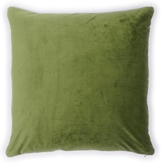 pad Kissenhülle Samt Elegance Kiwi Grün (50x50 cm) 10127-G50-5050