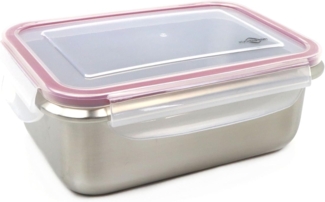 Lunchbox/Vorratsdose Edelstahl rechteckig groß