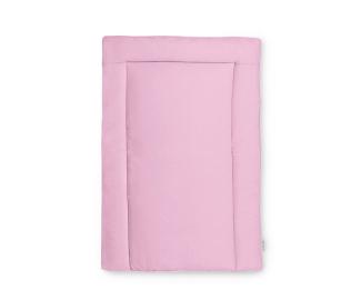 Ehrenkind® Wickelauflage 70x50 cm | Waschbar + 100% Bio-Baumwolle Bezug | Wickelunterlage | Wickeltischauflage | Standard 100 by OEKO-TEX 70x50cm Rose weiße Punkte