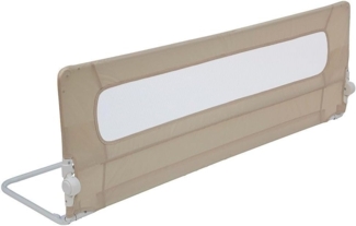 Safetots Extra Breites Bettgitter Natur, 140cm breit x 50cm hoch, Bettschutzgitter für Kleinkinder zur Sicherheit, sicheres Kindergitter für Betten