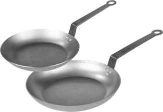 Sallys Bratpfanne Hervorragende Wärmeleitung, für alle Herdarten inkl. Induktion, Eisen, Natürliche Antihaftbeschichtung