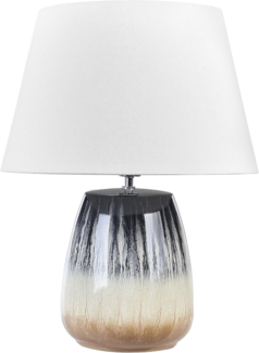 Tischleuchte CIDRA Keramik Grau