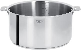 Cristel Casteline Amovible Kasserolle aus Edelstahl, Ø 16cm, 16 cm