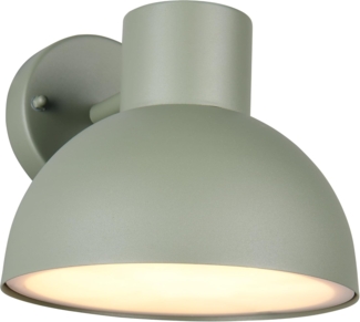 Retro Style Downlight Außenwandleuchte ELBE Grün, Ø 20cm