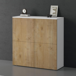 doporro Sideboard Kommode Möbel Mehrzweckschrank Push-to-Open Aufbewahrungsschrank
