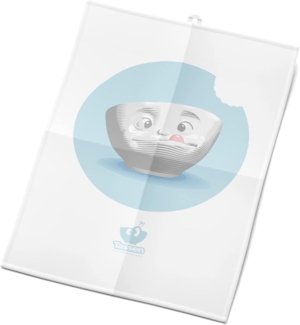 Fiftyeight Products Geschirrhandtuch Lecker 100% Bio-Baumwolle