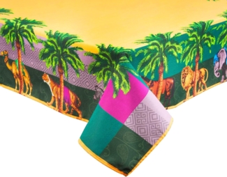 Excelsa Le Cirque du Marrakech Tischdecke, rechteckig, 140x240 cm, Baumwolle, Polyester, maschinenwaschbar