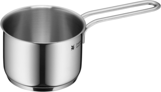 WMF Mini Stielkasserolle 10cm, klein, ohne Deckel, kleiner Topf Induktion 0,5l, Cromargan Edelstahl, stapelbar, für kleine Portionen, Singlehaushalt