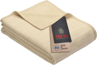 Wohndecke Fano, IBENA, mit Streifen versehen, Kuscheldecke
