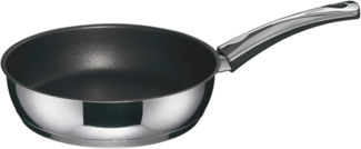 Berndes Schmorpfanne 20, 24 oder 28 cm, Edelstahl, poliert - Injoy® PFAS-frei, Edelstahl, nickelfrei