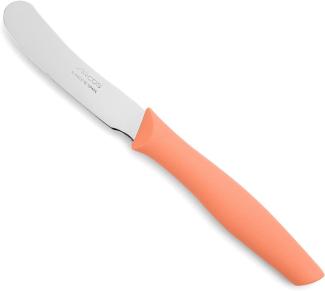 Arcos 188078 Buttermesser, Rostfreier Edelstahl, Korallenrot, 70 mm