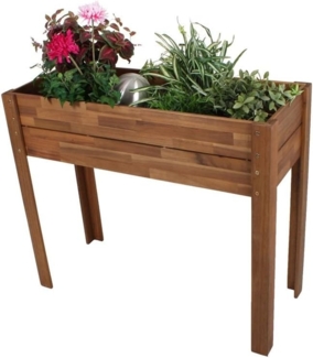 Hochbeet Pflanzkübel Blumenkasten Holz Vlies-Einlage